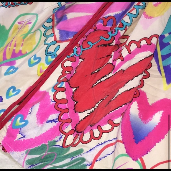 AMANDA UPRICHARD heart silk champagne dress - Picture 5 of 6